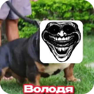 Sticker Щавель говно тупое - 1