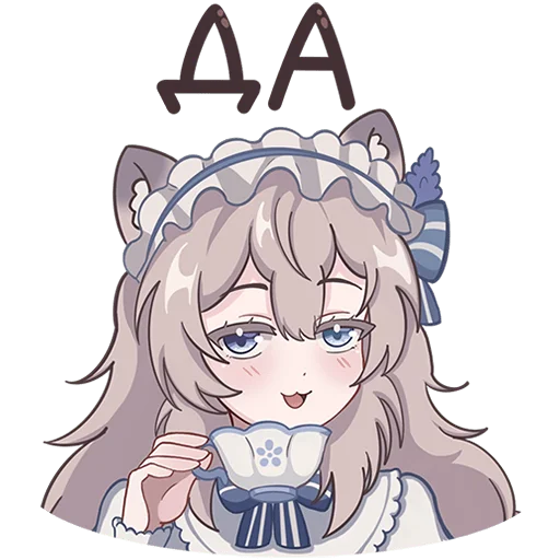 Sticker VK_Meowtea - 1