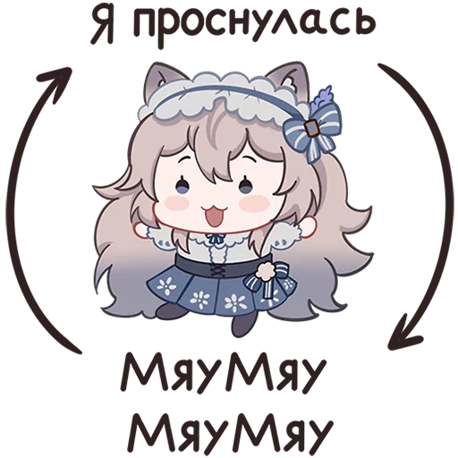 Sticker VK_Meowtea - 1