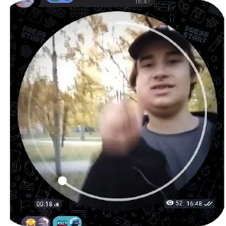 Sticker Ван ту - 8