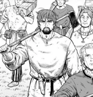 Стикер Vinland Saga|| @Defenge @TgEmodziBot - 2