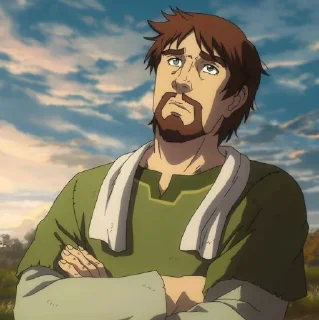 Стикер Vinland Saga|| @Defenge @TgEmodziBot - 10