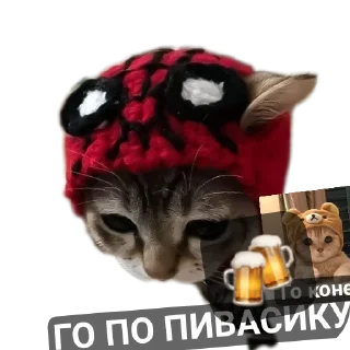 Sticker Котики и собачки - 6