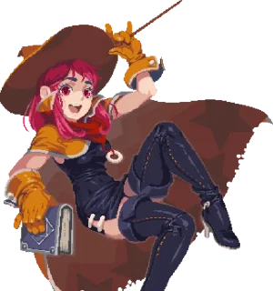 Стикер Witch @MoiStikiBot - 0