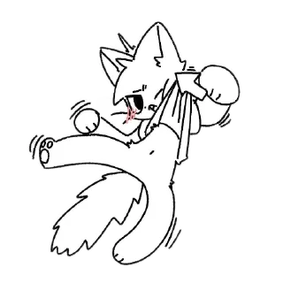 Sticker Я котёнок :3 @Y3R1x - 11