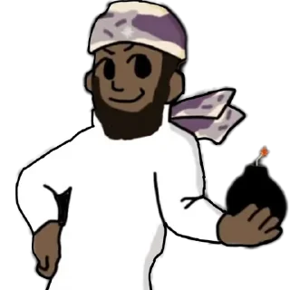 Стикер Zahran - 7