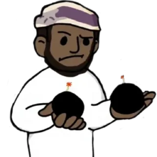 Стикер Zahran - 10