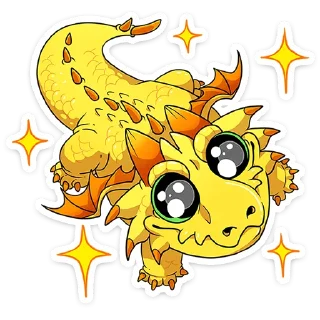 Стикер Златокусь | @Premium_EmojiTG - 6