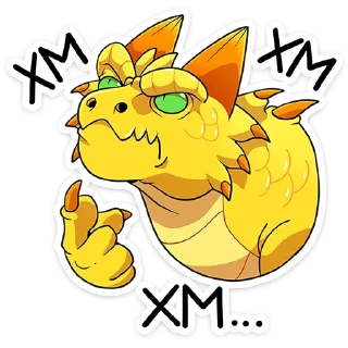 Стикер Златокусь | @Premium_EmojiTG - 2