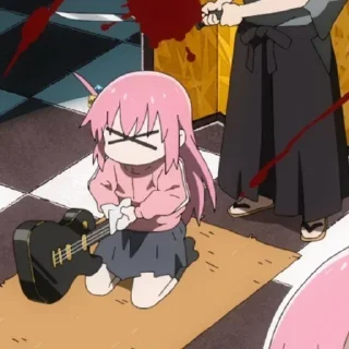 Стикер Bocchi stickers - @bocchi_the_god - 10