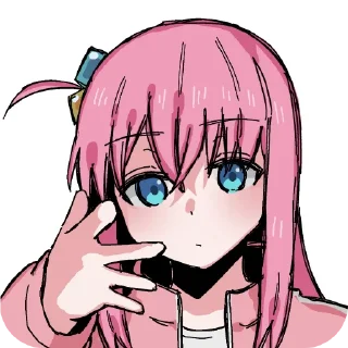 Стикер Bocchi stickers - @bocchi_the_god - 2