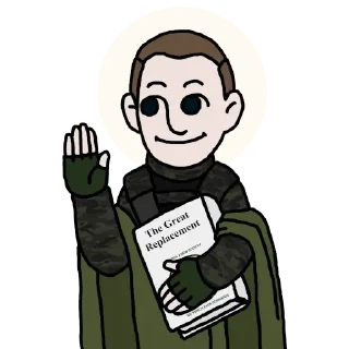 Sticker Brenton Tarrant - 5