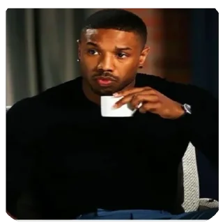 Стикер Michael B Jordan @TgEmodziBot - 8