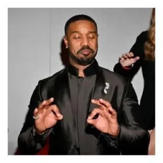 Стикер Michael B Jordan @TgEmodziBot - 7