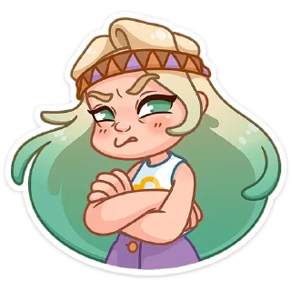 Стикер Ромашка • @TgSticker - 5