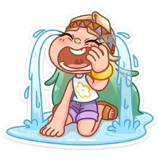 Стикер Ромашка • @TgSticker - 9