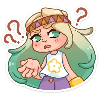 Стикер Ромашка • @TgSticker - 7