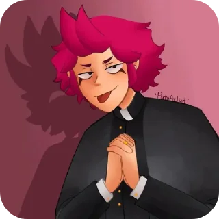 Стикер Честер лох - автор @cherqk @EmojiRu_Bot - 6