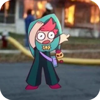 Стикер Честер лох - автор @cherqk @EmojiRu_Bot - 9