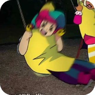 Стикер Честер лох - автор @cherqk @EmojiRu_Bot - 11