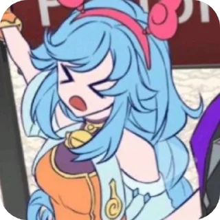 Стикер Чичи богиня - 9