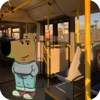 Sticker Chill guy - 7