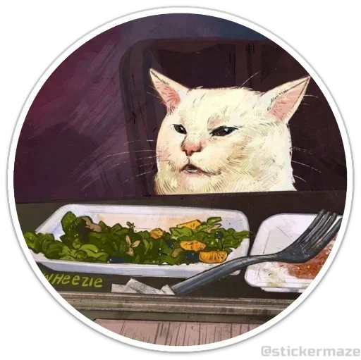 Sticker coloredkittensincircle_by_e4zybot - 1