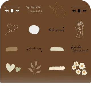 Sticker Жираф @Femoji - 10