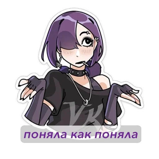 Sticker daffy_cat_by_TgEmodziBot - 1