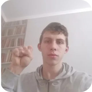 Sticker Кетик дрокает на лололошку - 11