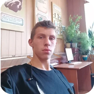 Sticker Кетик дрокает на лололошку - 7