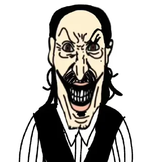 Стикер ебанутый рдр! @TgEmodziBot - 6