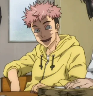 Sticker Сукуна и юдзи @GGeio0 - 2