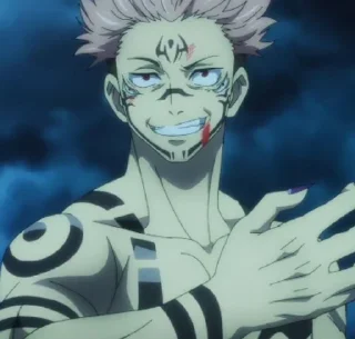 Sticker Сукуна и юдзи @GGeio0 - 10