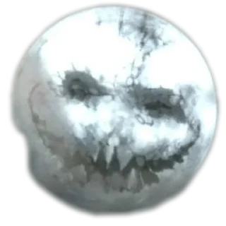 Sticker dark moon - 2