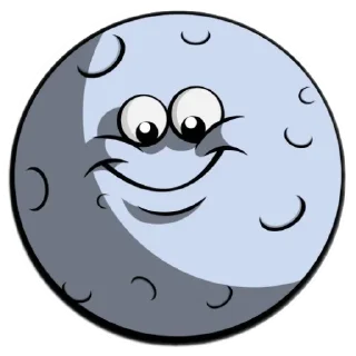 Sticker dark moon - 7