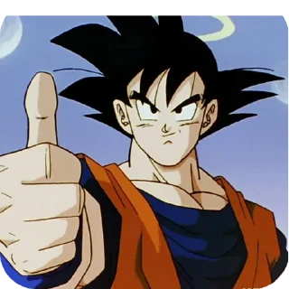 Стикер Goku and Kakarott - 6