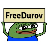 Sticker #FREEDUROV @okaybilly - 1