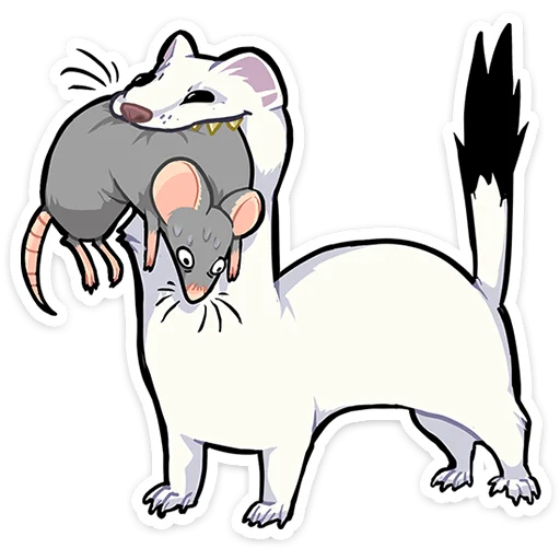 Стикер gera_the_stoat - 1