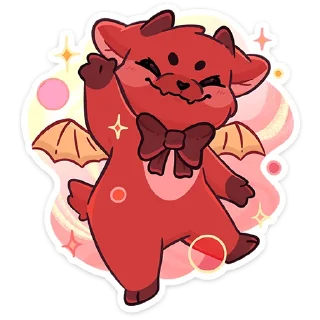 Стикер Адский Козлёныш @TgSticker - 6