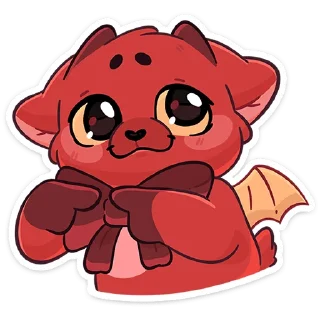 Стикер Адский Козлёныш @TgSticker - 7