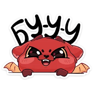 Стикер Адский Козлёныш @TgSticker - 1