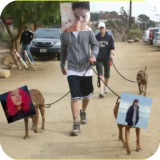 Sticker Х̶И̶К̶К̶А̶ уроды🖤 - 8