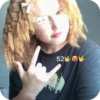 Стикер хых - 10