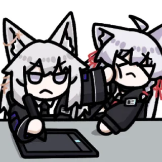 Sticker 触手白猫 @zhaxia_cn - 1