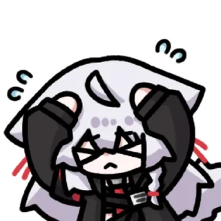 Sticker 触手白猫 @zhaxia_cn - 6