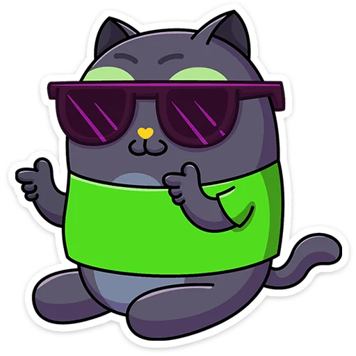 Sticker its_cat_vk - 1