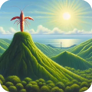 Sticker Божественная креветка, нога благости и другие - 5