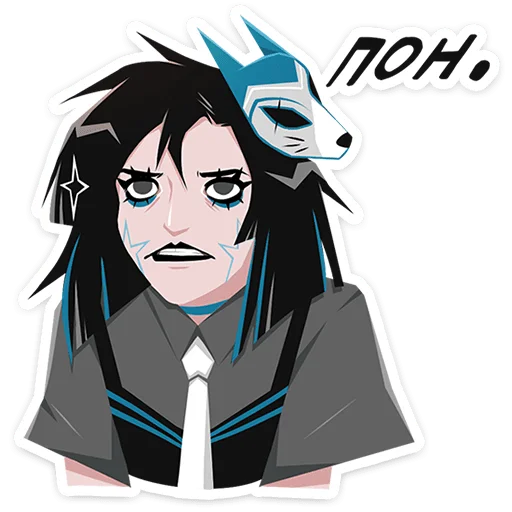 Sticker kira_hoshi_vk - 1