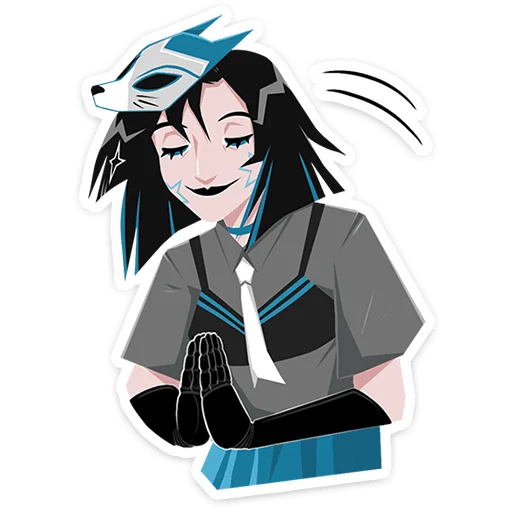 Sticker kira_hoshi_vk - 1
